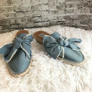 ❤️sold❤️ dolce Vita blue espadrilles